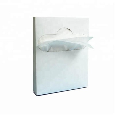 1/4 fold wholesale 1 ply hygienic paper toilet seat cover