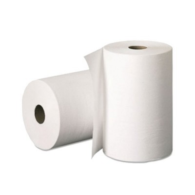 Hand towel paper 800ft white and kraft roll