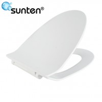 Bathroom Hygienic One Button Quick Release OEM Soft Close Toilet Seat Cover